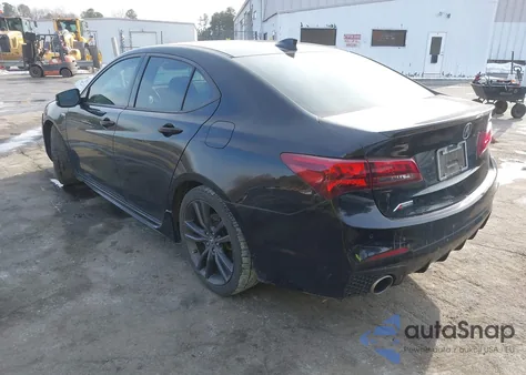 2019 Acura Tlx Tech A-Spec Pkgs from USA, damaged, VIN 19UUB1F69KA004771